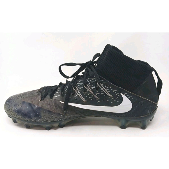 Nike Vapor Untouchable Pro 3 Football Cleats Black/White Men’s Size 11 - Picture 4 of 8